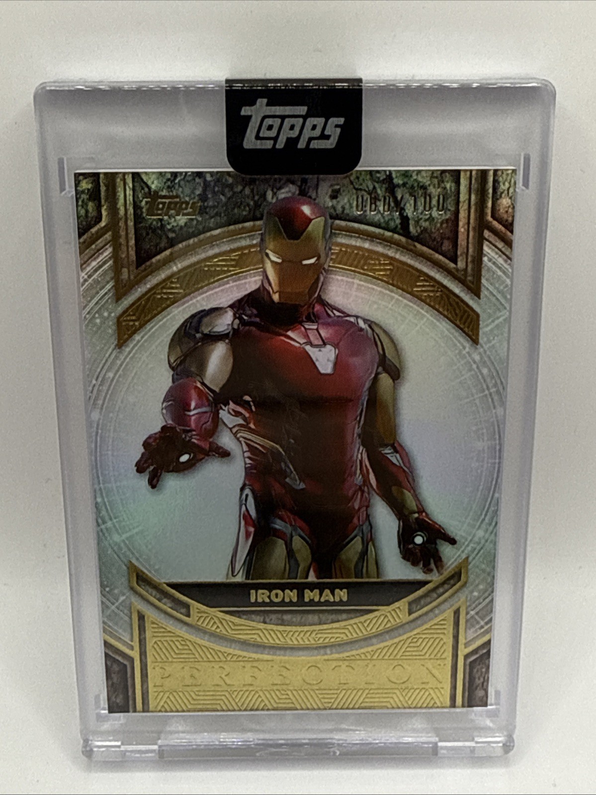 2025 Topps Marvel The Collector Perfection Iron Man /100