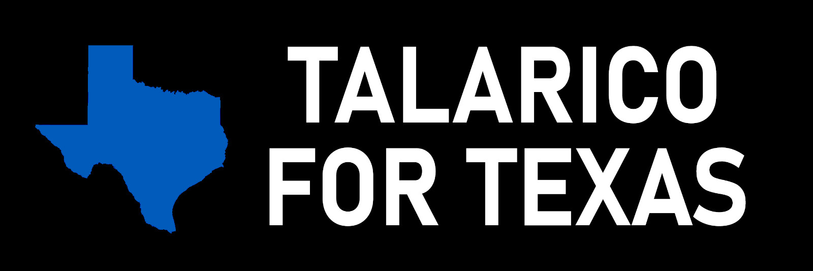 Talarico Texas Sticker Large 3x9