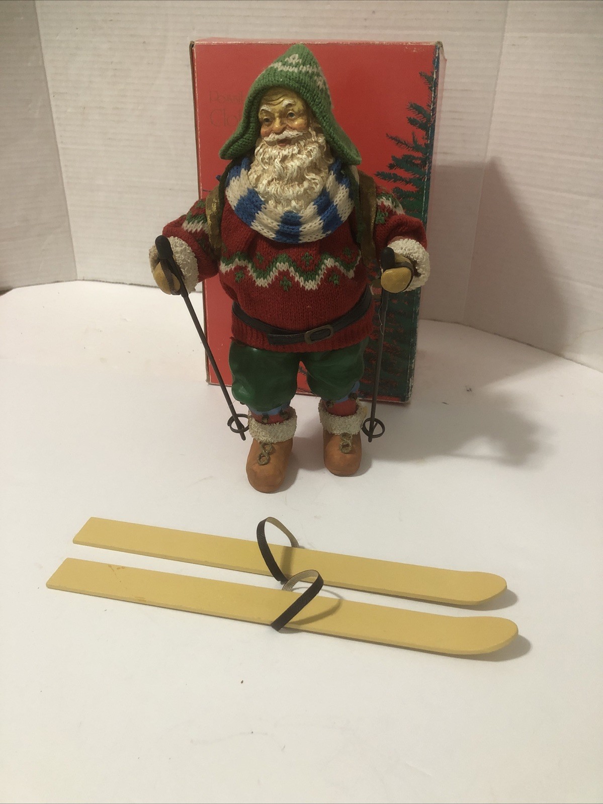 1988 Possible Dreams Ski Santa Vintage New Old Stock In Original Box