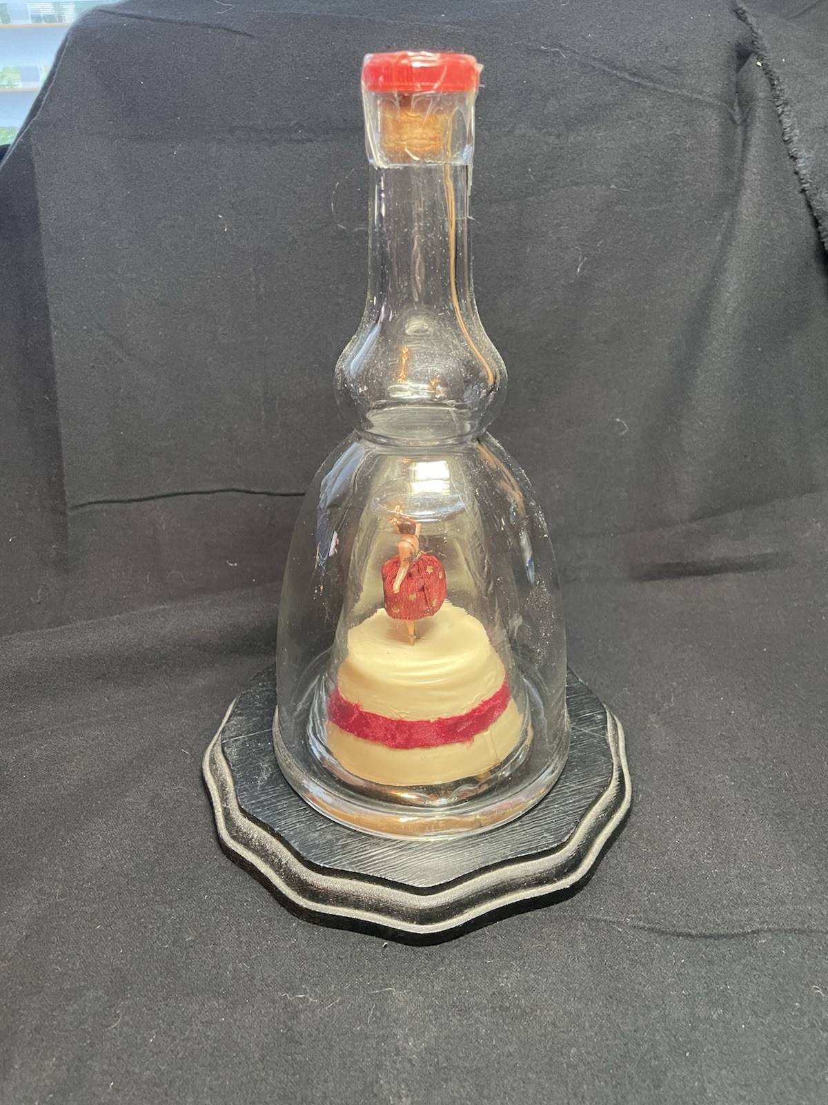 Vintage Bols Ballerina Bottle Works With Original Cork