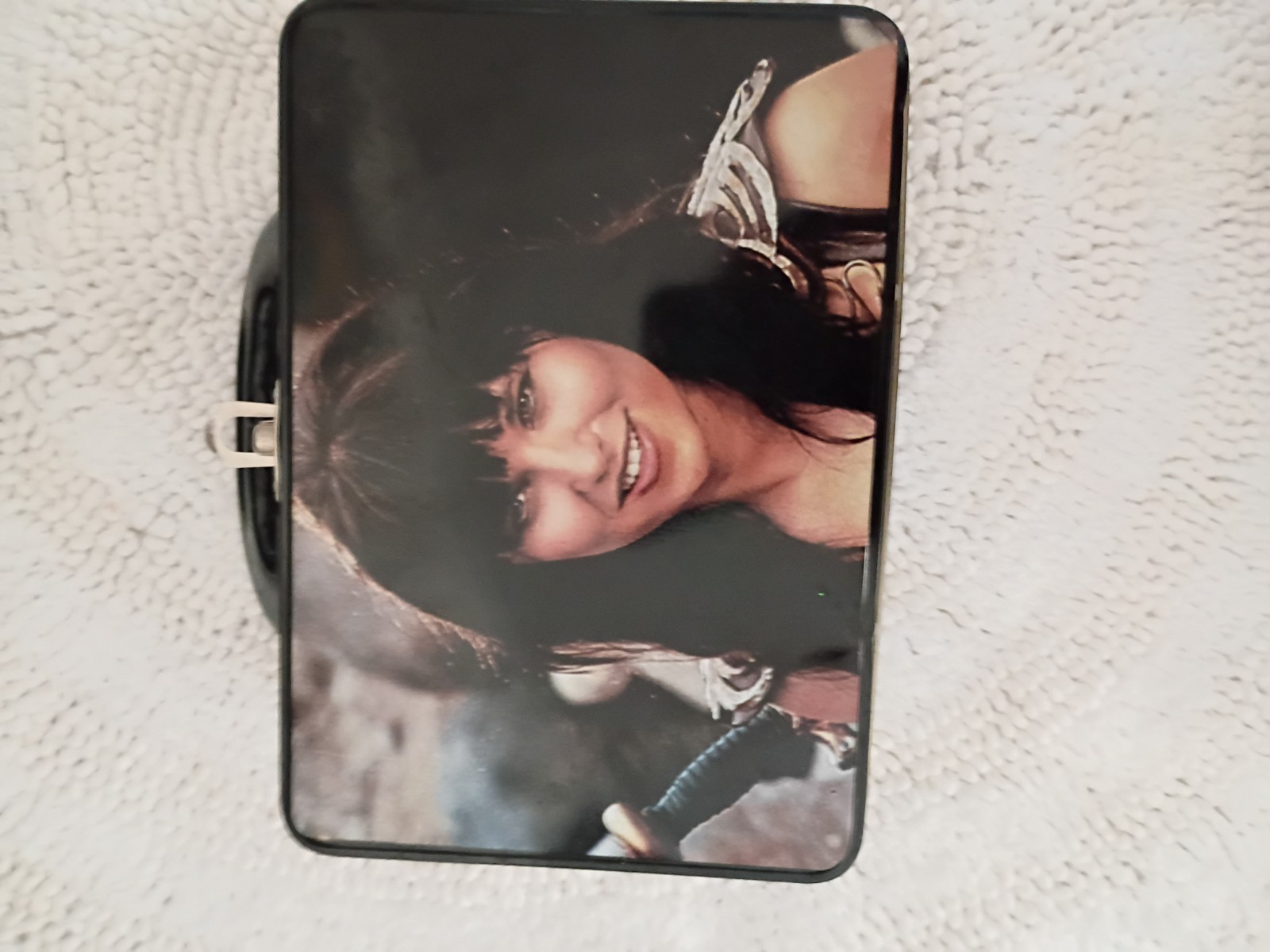 Vintage 1997 Xena: Warrior Princess Metal Lunchbox - Universal Studios / Vandor
