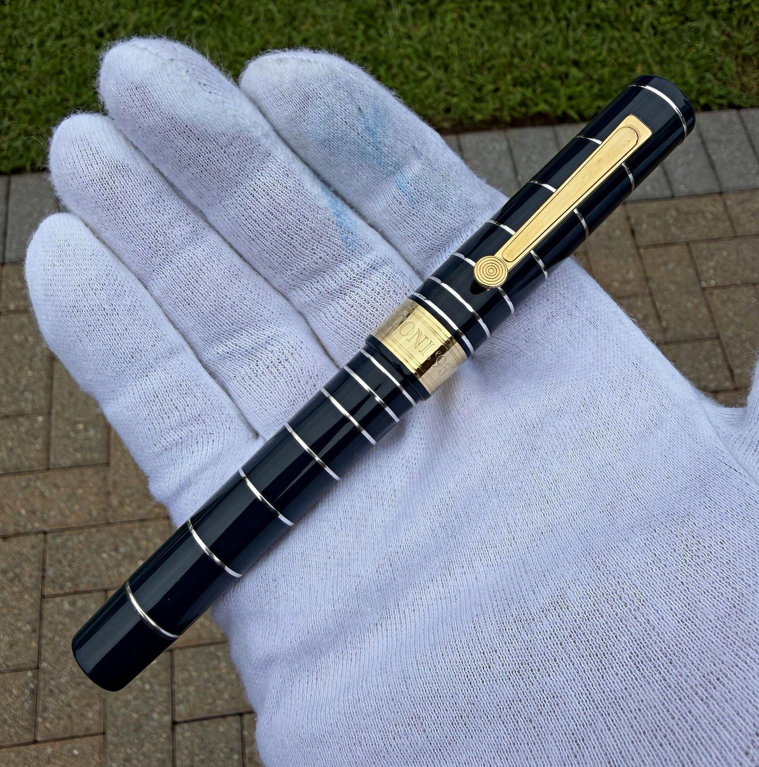 Omas Guglielmo Marconi Fountain Pen, 18k F nib