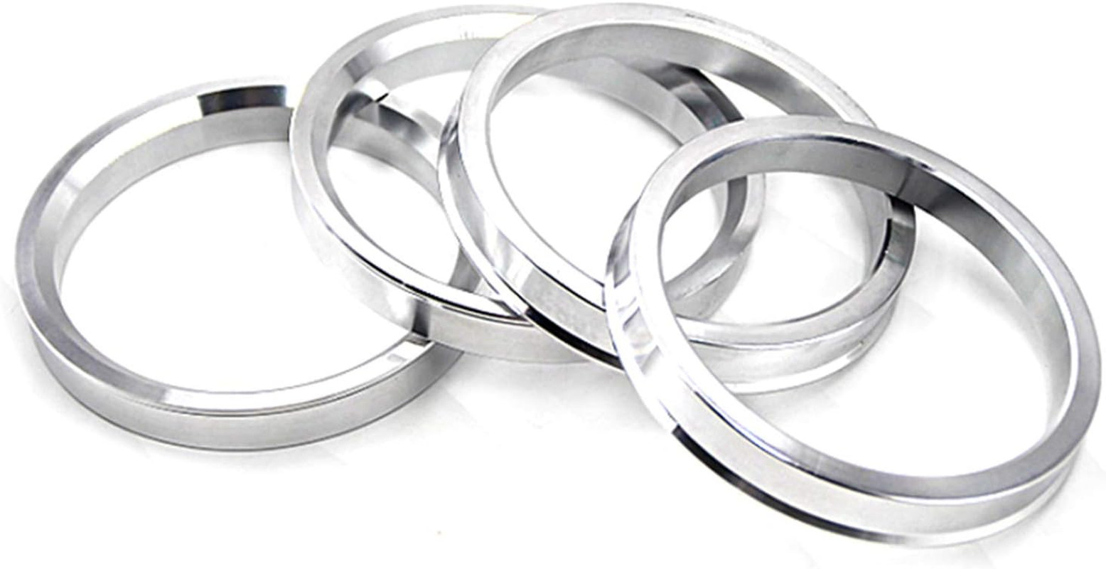4Pc Wheel Hub Centric Rings 73.1 to 70.5, Alloy Aluminum Hubcentric Rings