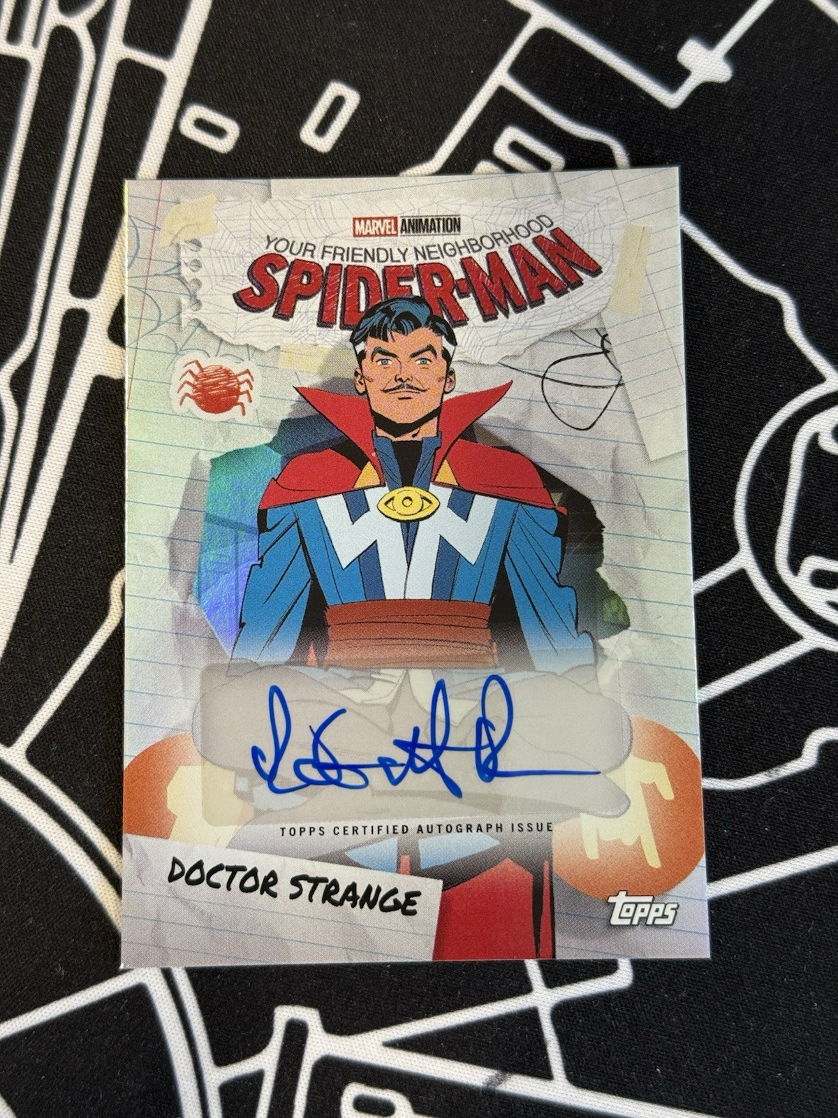 2026 Topps Marvel Neon FNSM Doctor Strange Auto Robin Downes #SVA-RAD