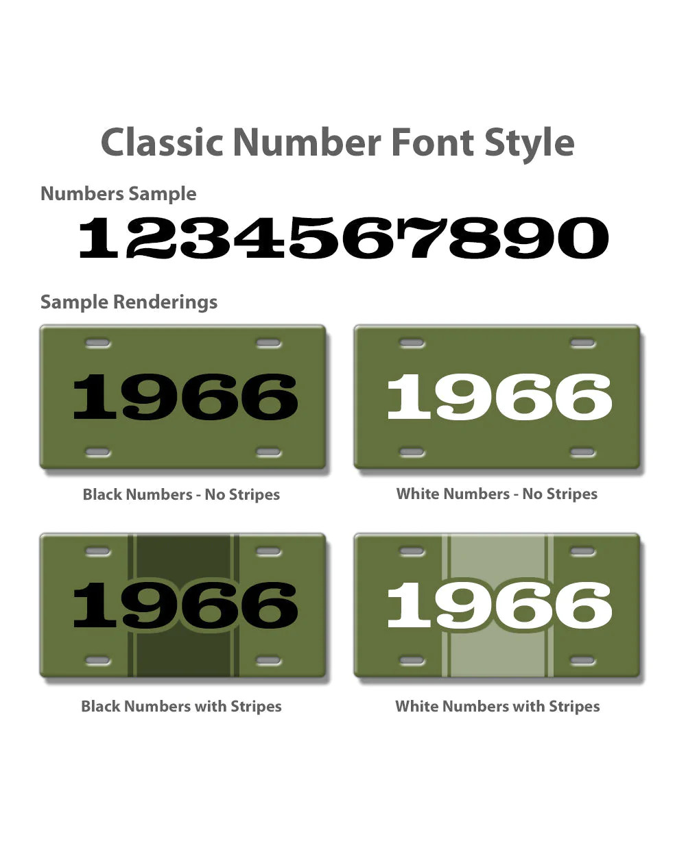 1985 Customizable License Plate - 15 colors - 4 font styles