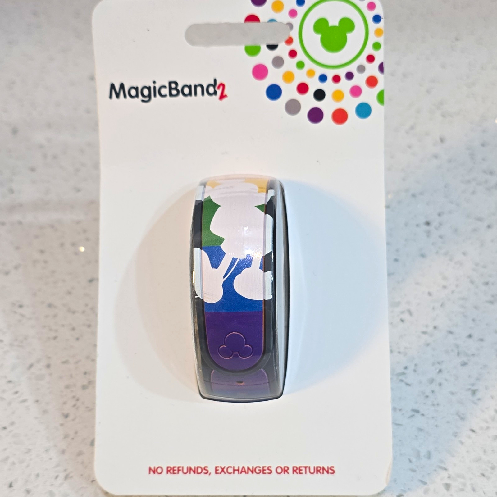 Disney MagicBand+ Mickey Mouse Multicolor Design Walt Disney World Disney Parks
