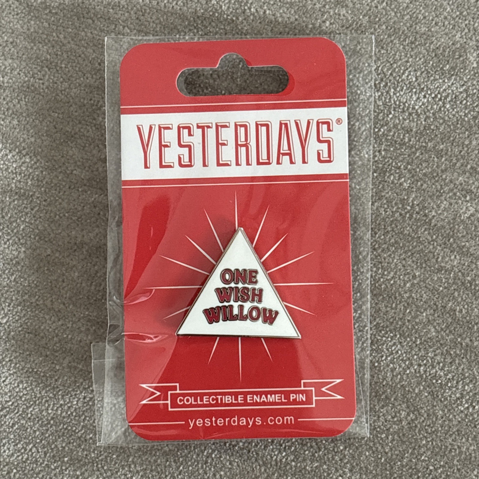 2026 SDCC Yesterdays Exclusive Obsession One Wish Willow Enamel Pin LE 250 Rare
