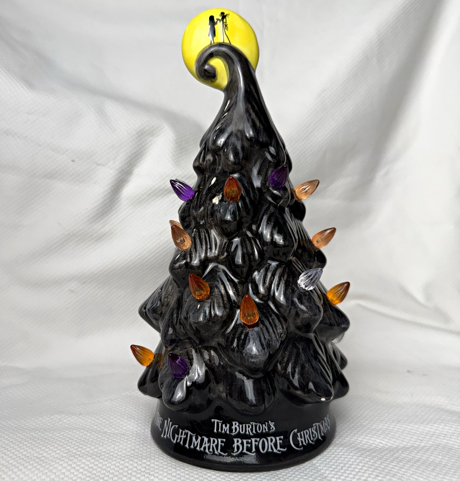 Disney The Nightmare Before Christmas Light-Up Tree Figurine 7-9.9\
