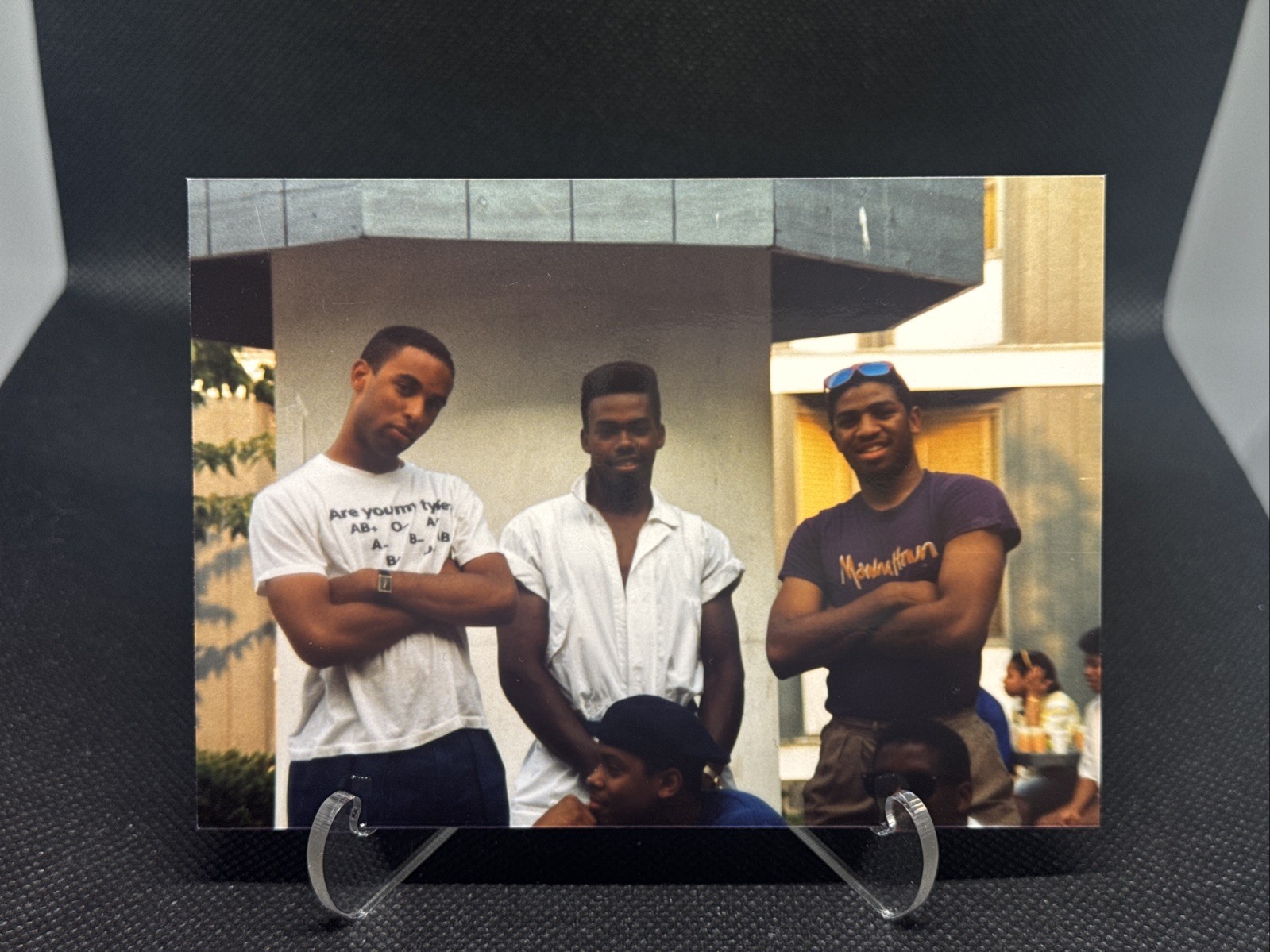 Vintage Photo African-American Handsome Young Men Retro 1980’s