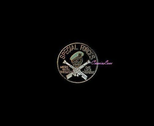 Special Forces Mess w/ Best + a custom promo pin 