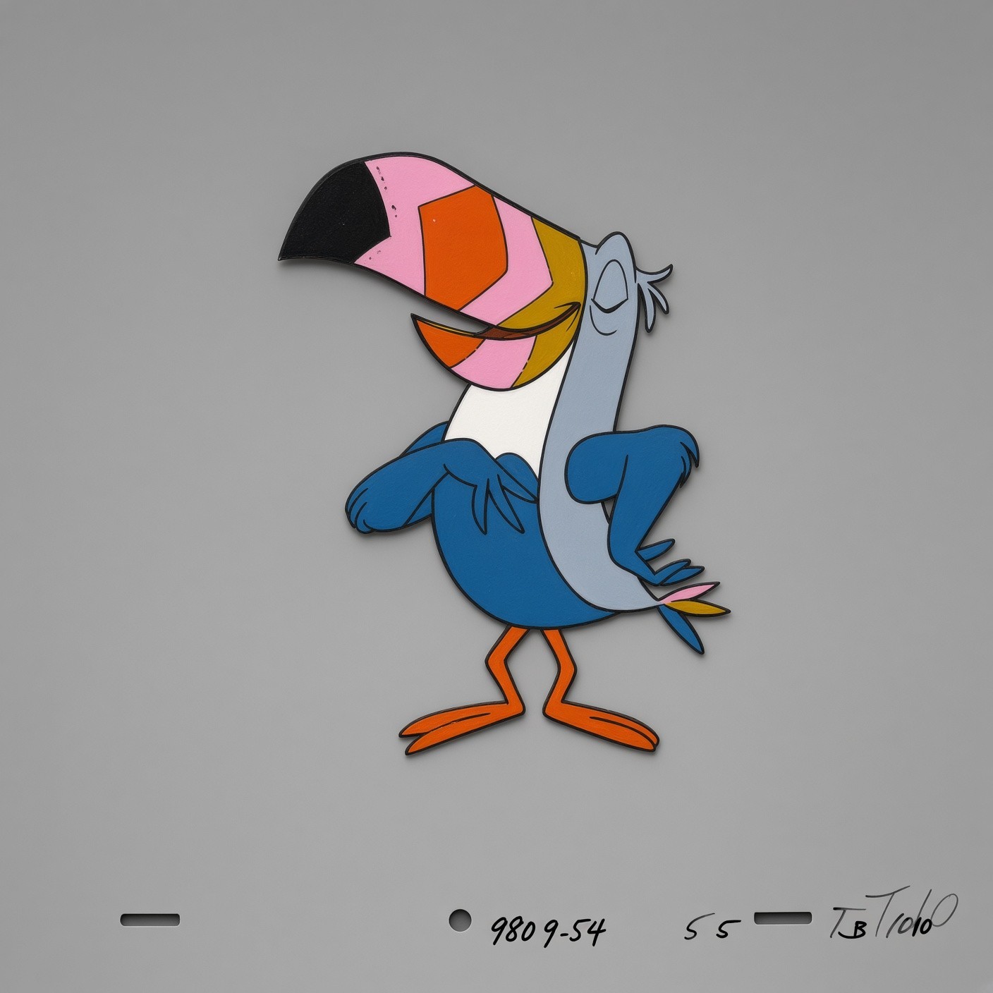 Toucan Sam Hand Painted Production Cel