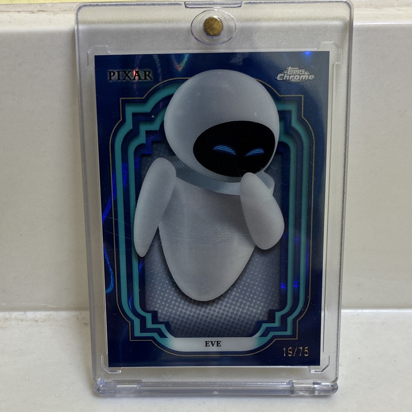 Topps 2024 Topps Chrome Disney 100 EVE #132 Serial Numbered 19/75