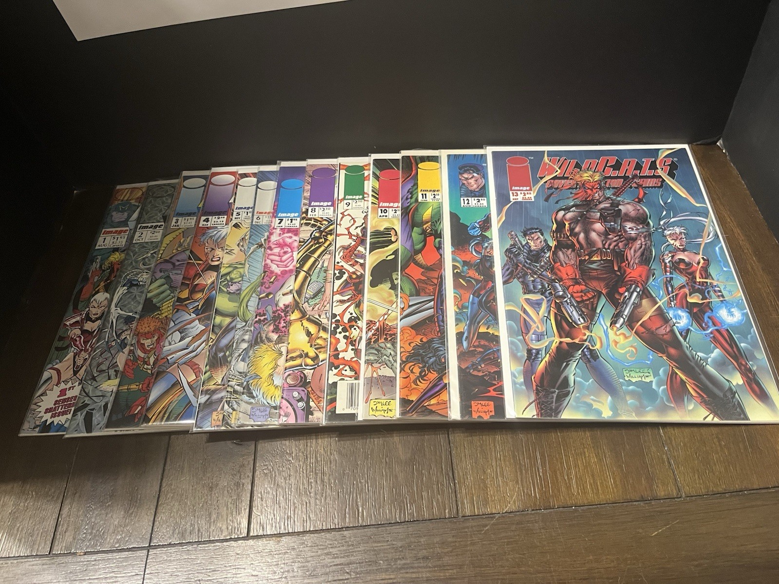 Lot Of 33 Wildcats Image Comics Main Series with Limited Series Source Books VF+