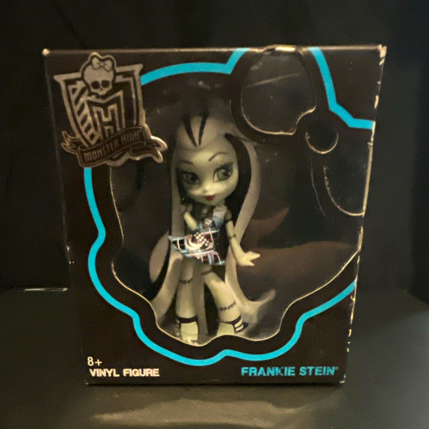 Monster High Frankie Stein Vinyl Vinyl Figure, In Box, Ages 8+