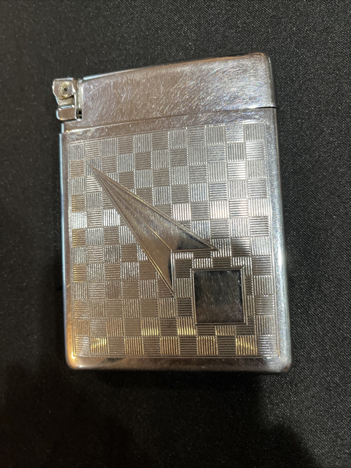 Vintage Royal Case Lite Combo Lighter and Cigarette Case 1940s Opens/Closes Well