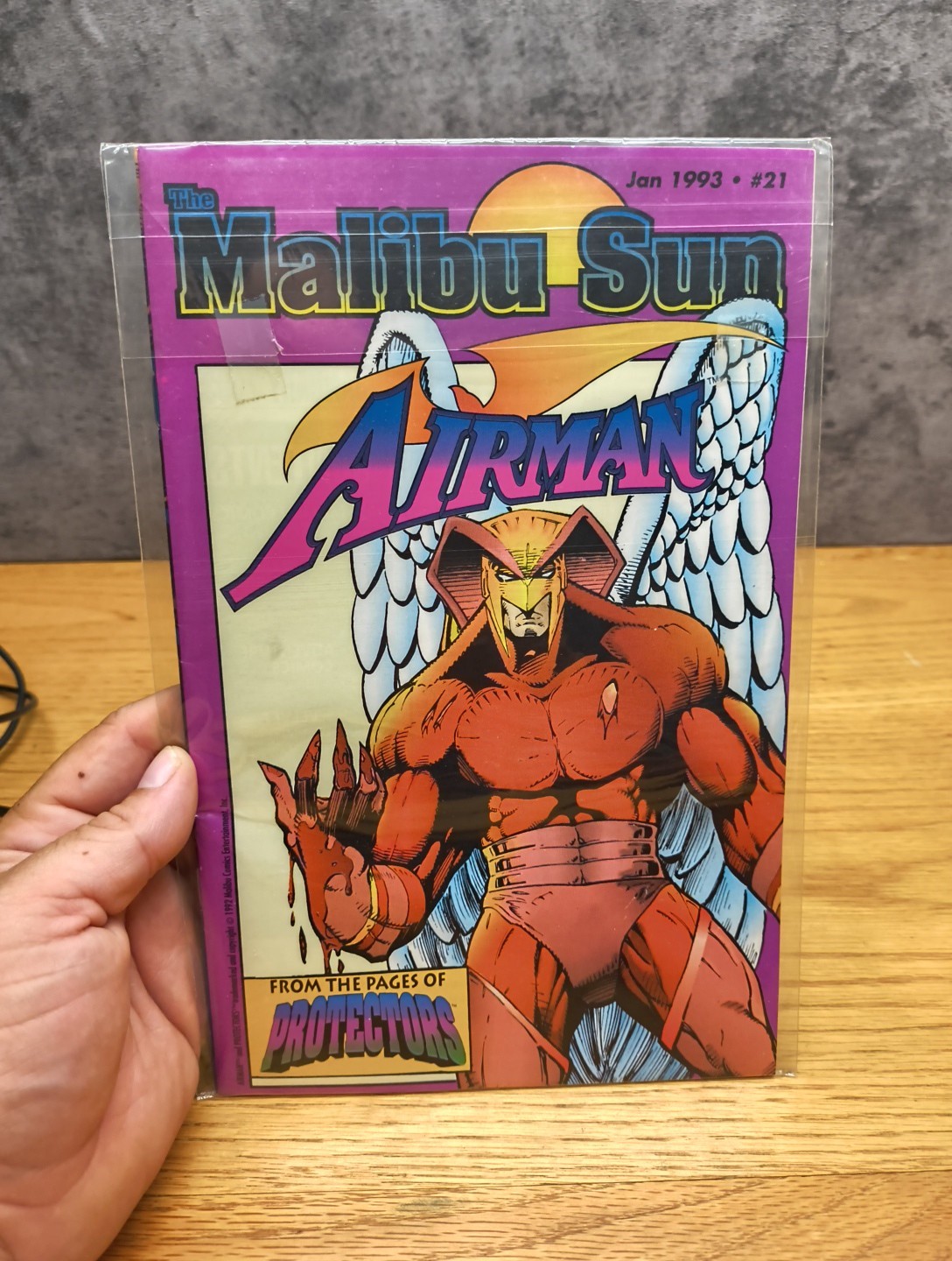 MALIBU SUN #21 (1993) Malibu Comics promotional comic