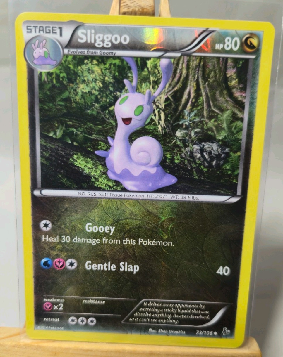 Sliggoo 73/106 N/M Flashfire Reverse Holo POKEMON ENGLISH VINTAGE