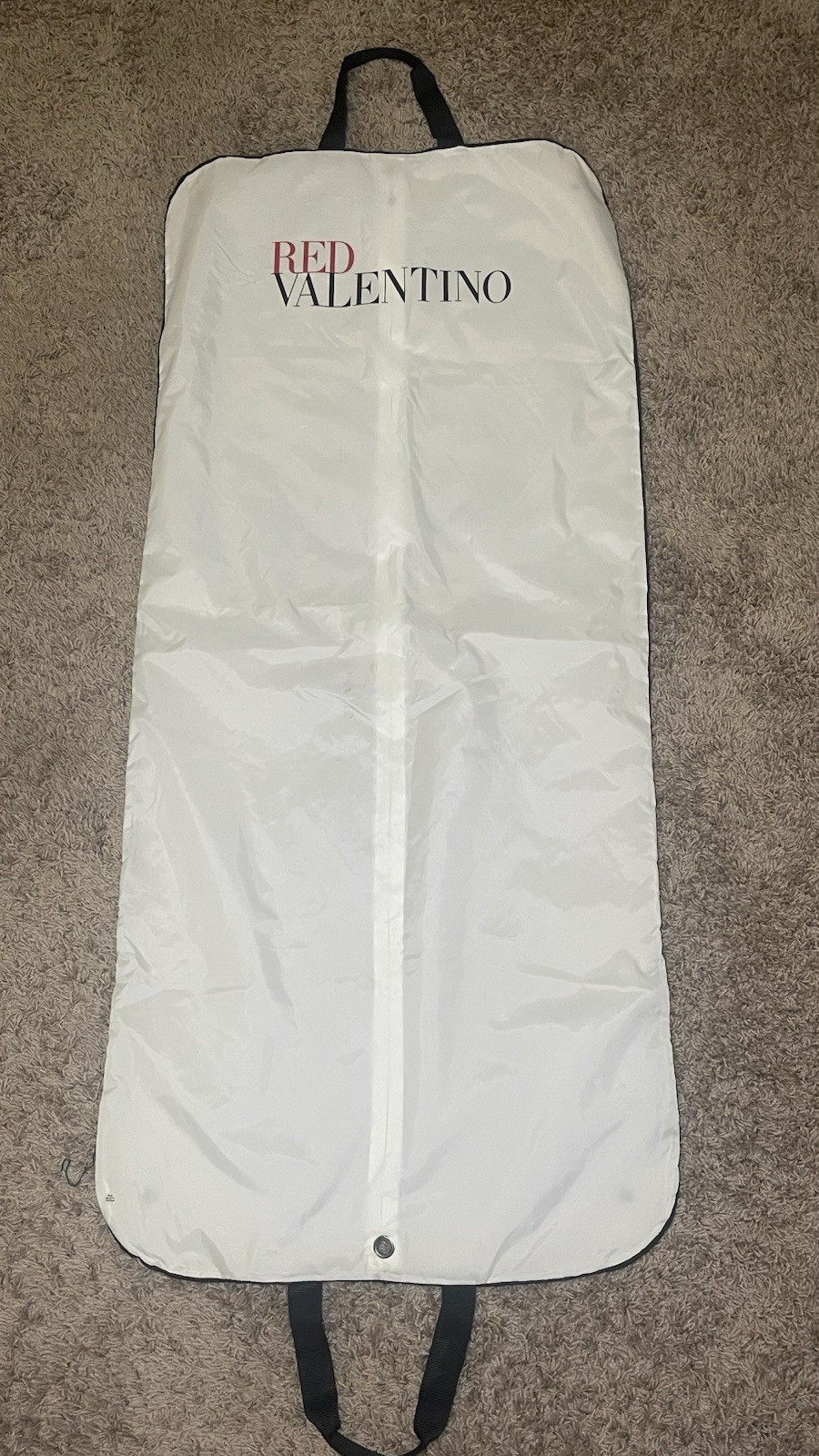 Red Valentino Travel Garment Bag Suit Cover VHTF Designer