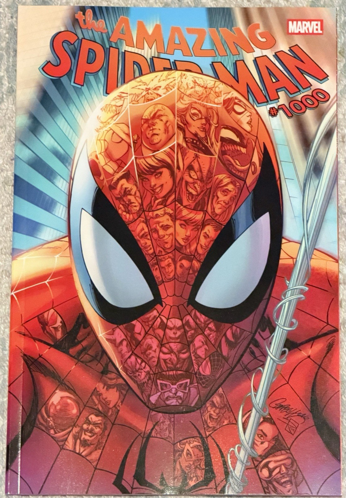 The Amazing Spider-Man #1000  J. Scott Campbell Variant In Hand Ships Now