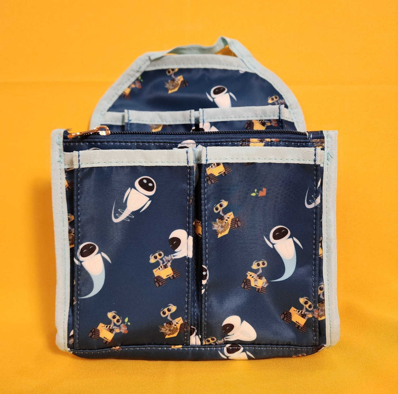 Disney Pixar Wall-E Eve Blue Space Mini Backpack Organizer Insert NEW