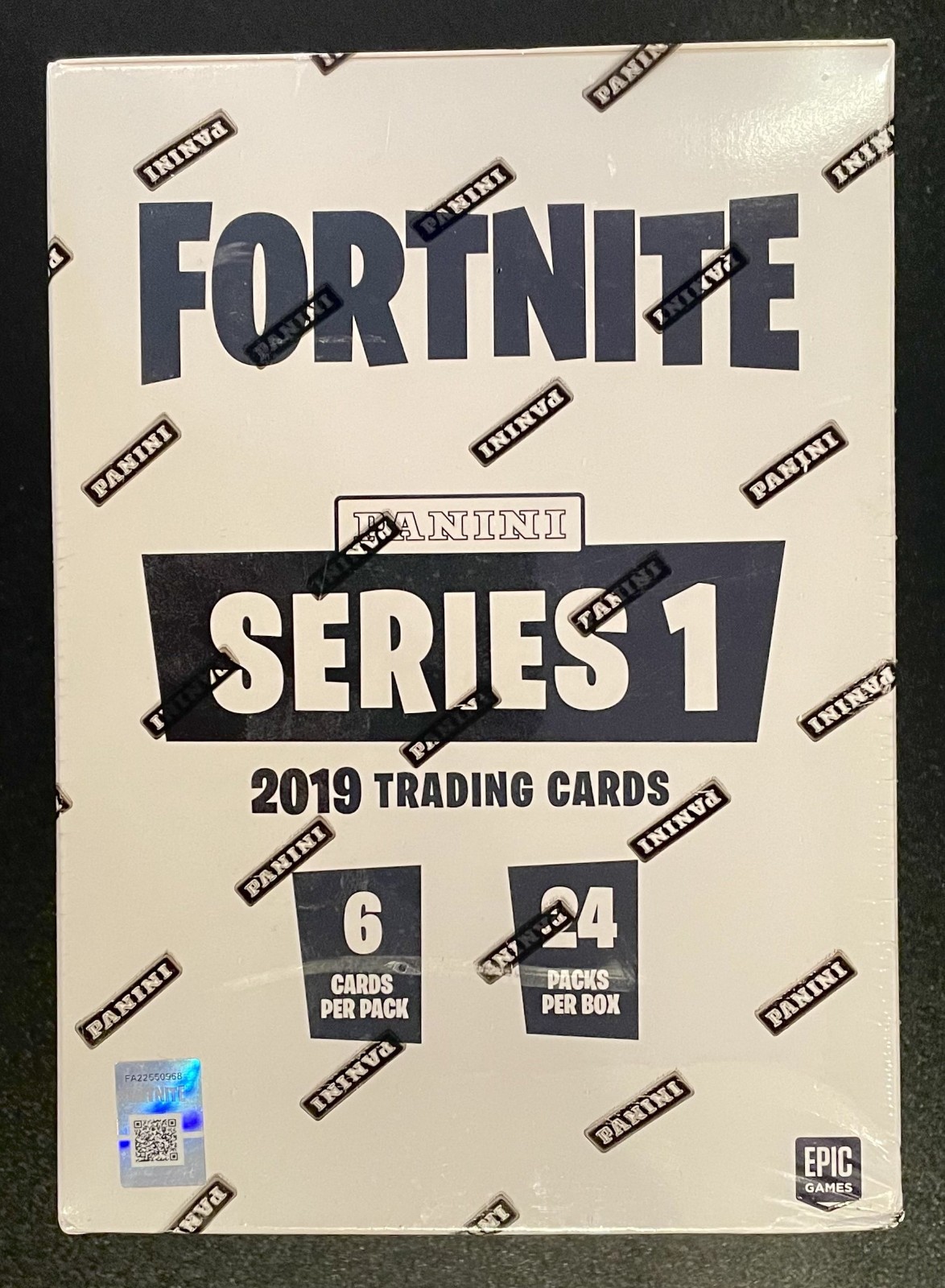 2019 Panini Fortnite Series 1 Blister Box Factory Sealed - 24 Packs USA Edition