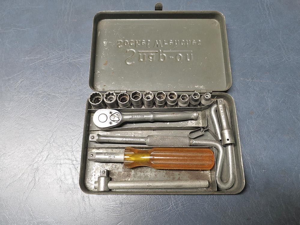 SNAP ON SNAP-ON MIDGET M-70M WWll TRANSITION MIDGET SOCKET SET 1945-47 FR. SHIP