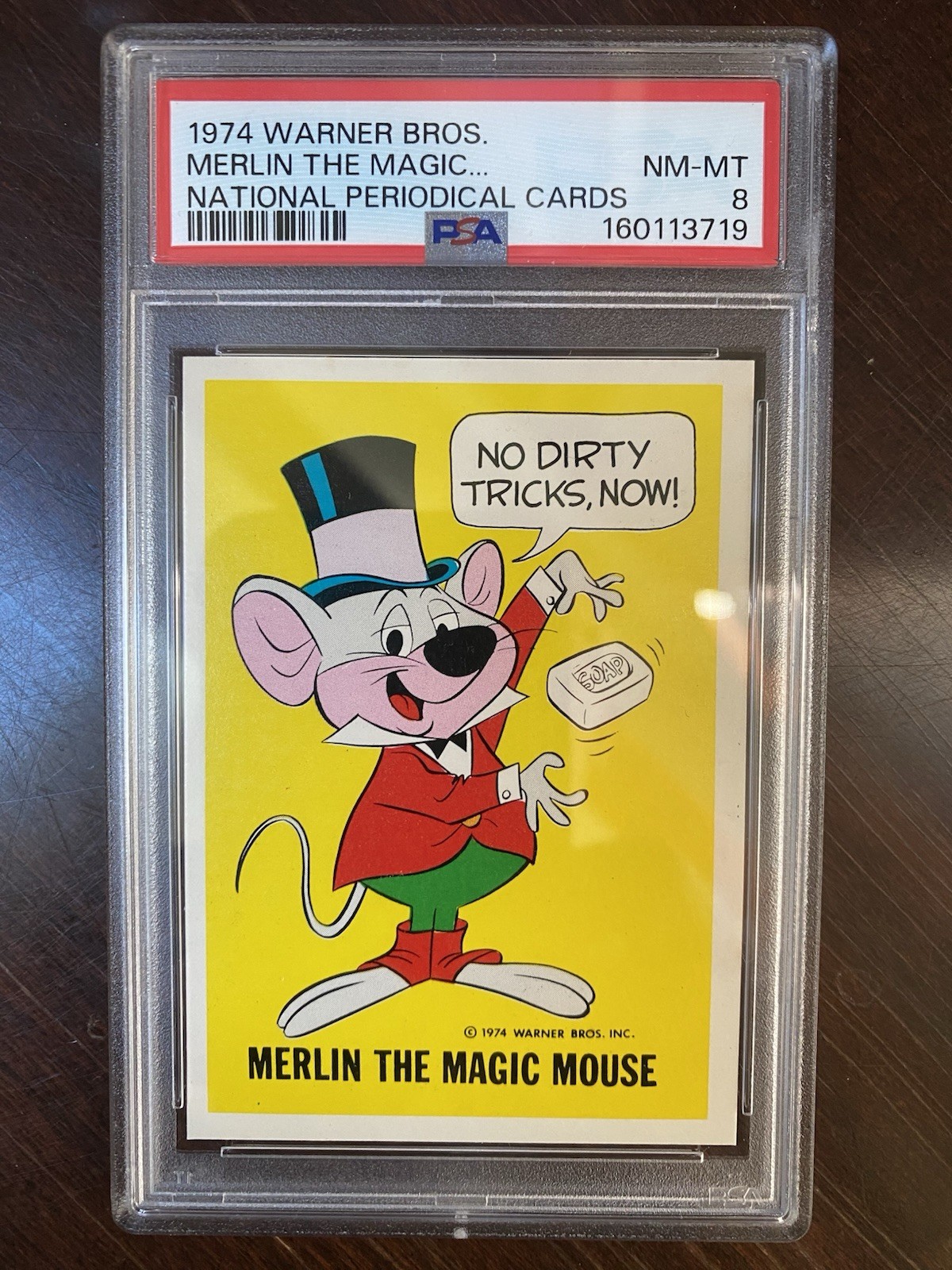 1974 PSA 8 National Periodical Wonder Bread Warner Brothers Merlin The Magic