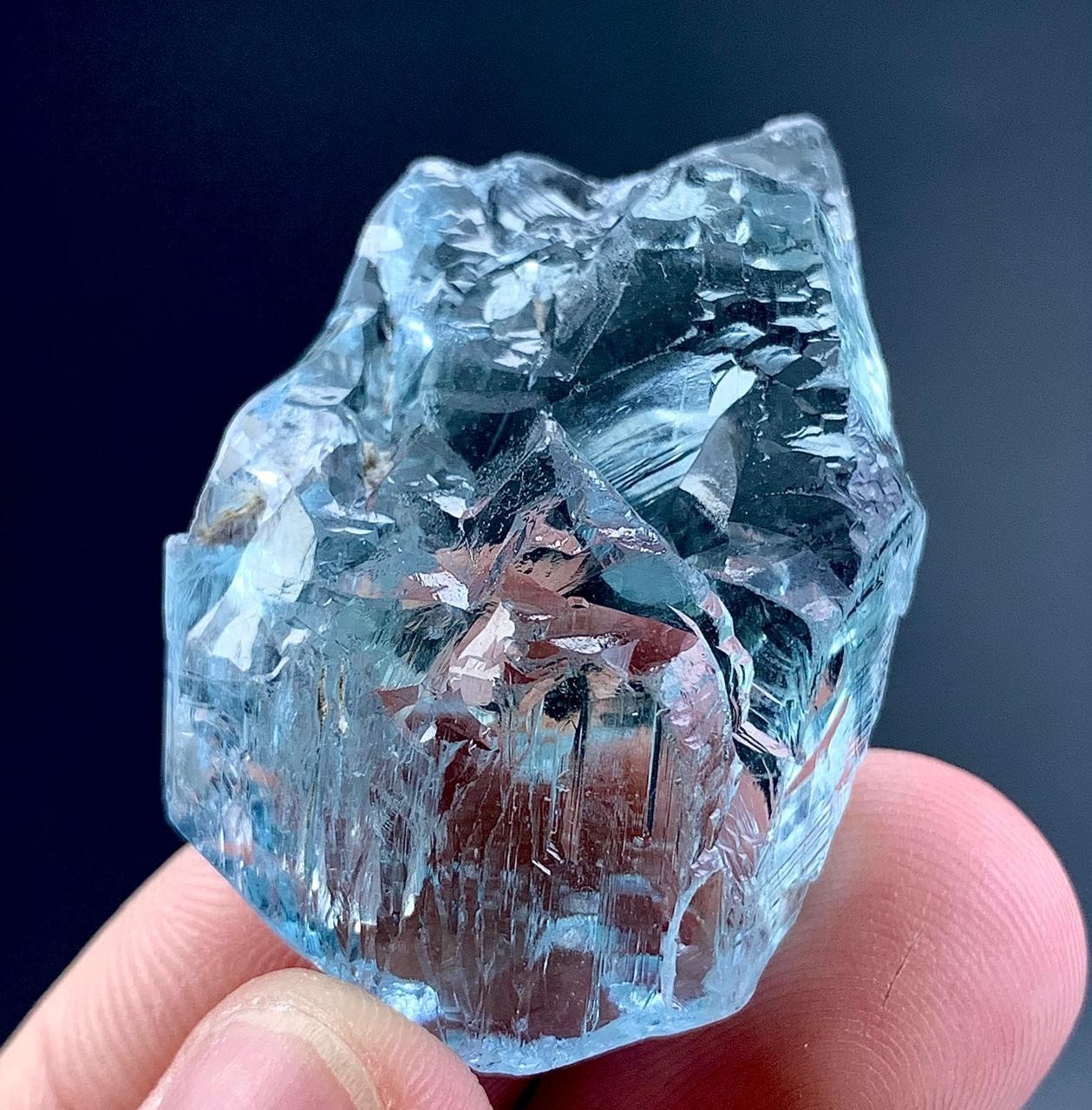 86 Carat Natural Ice kunzite Crystal Specimen From Afghanistan