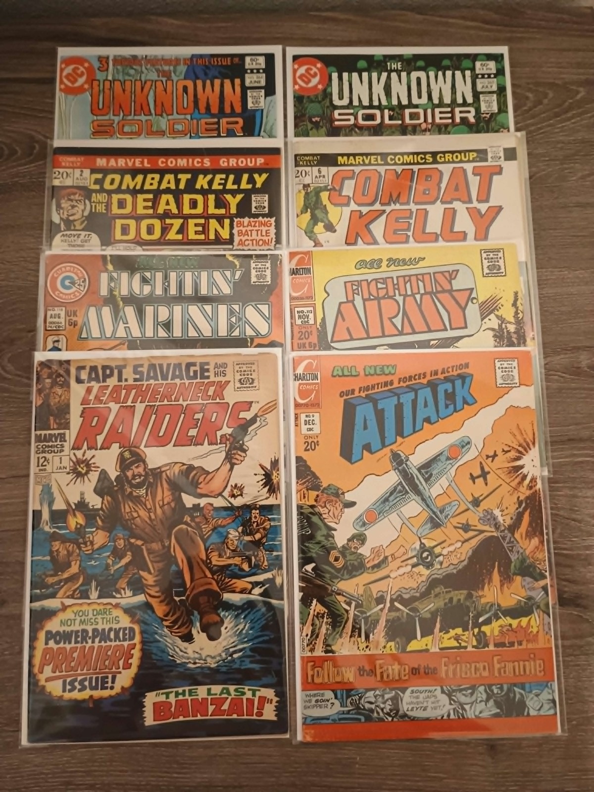 Vintage Silver & Bronze Age Mixed Comics Lot: Marvel, DC, Charlton, Key Issues