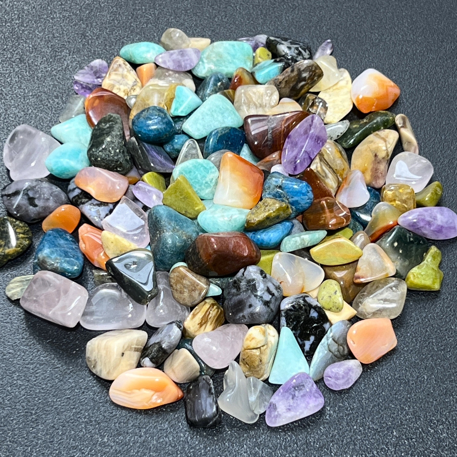 Extra Quality Premium Small Tumbled Stone Mix (By The Ounce Or Pound) Wholesale