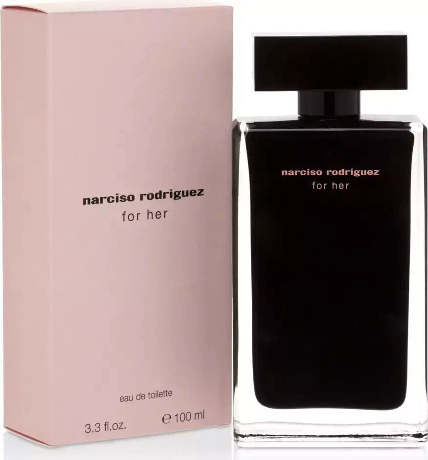 NEW WITH BOX For Her Eau De Toilette Narciso_Rodriguez EDT Spray 3.3 Oz Sealed