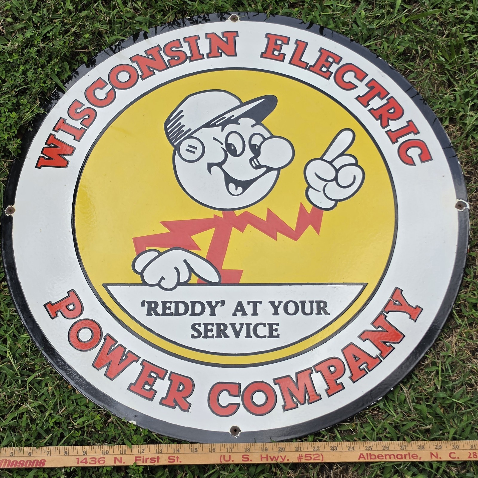 VINTAGE LARGE REDDY KILOWATT ELECTRIC POWER COMPANY 30\