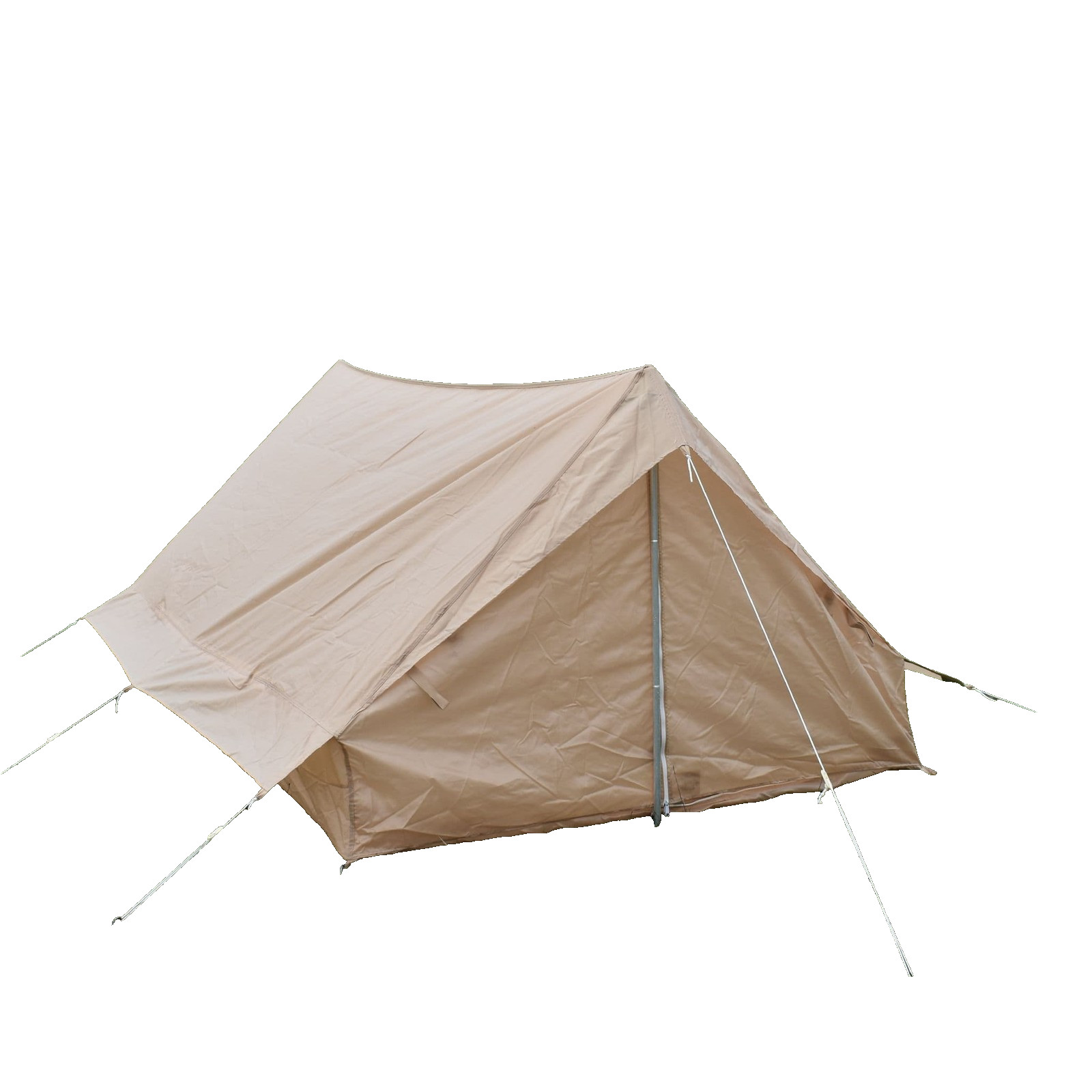 Original French Army 2 man Desert Pup Tent Genuine Military Surplus Unissued