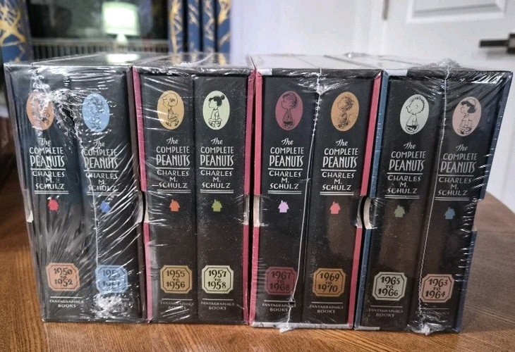 ​The Complete Peanuts Slipcased Box Sets (1950–1958, 1963-1970) Hardcover – New