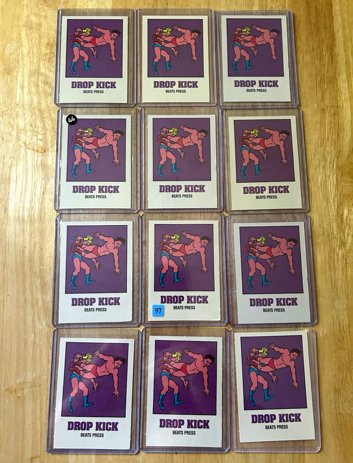 WCW 1990 Slam-A-Rama fame wrestling card lot Flair Sting Steiner WWE