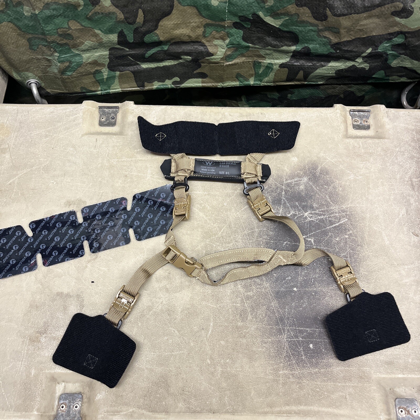Team Wendy Ceradyne Next Gen IHPS NG Epic Boltless Cam Buckle H-Back Retention