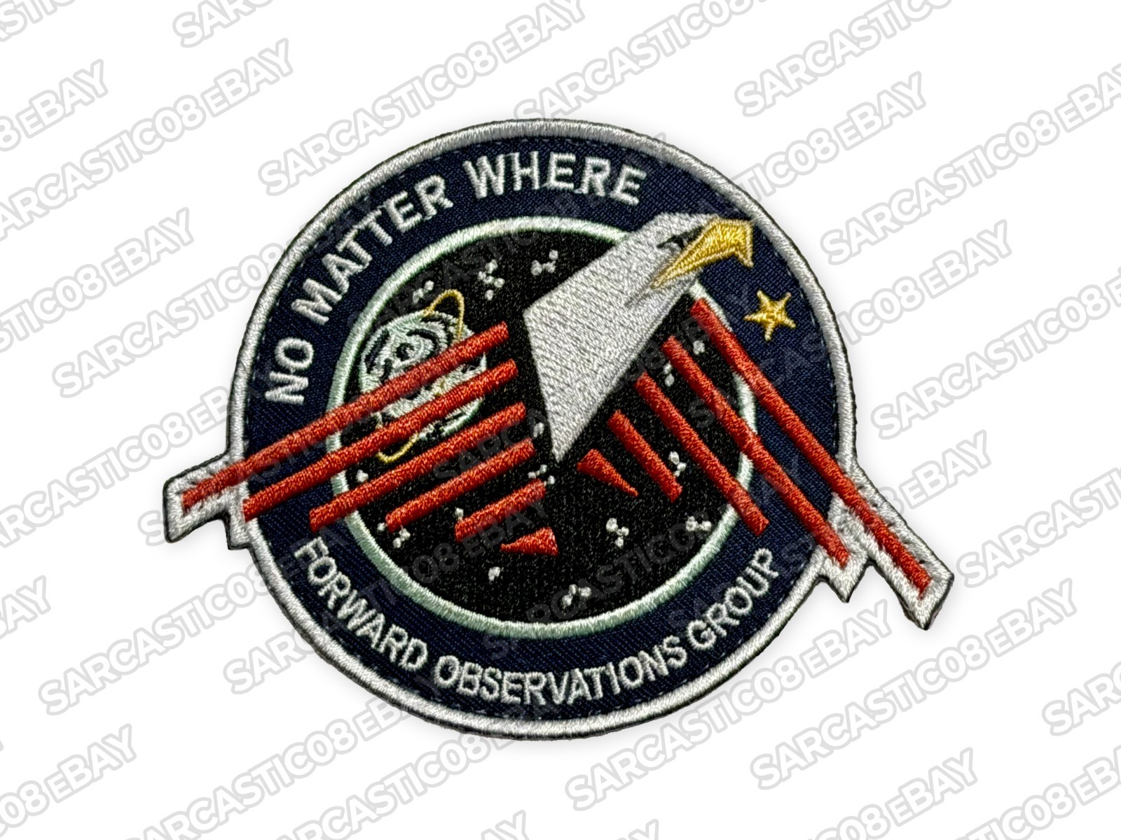 AUTHENTIC Forward Observations Group FOG No Matter Where Patch NEW