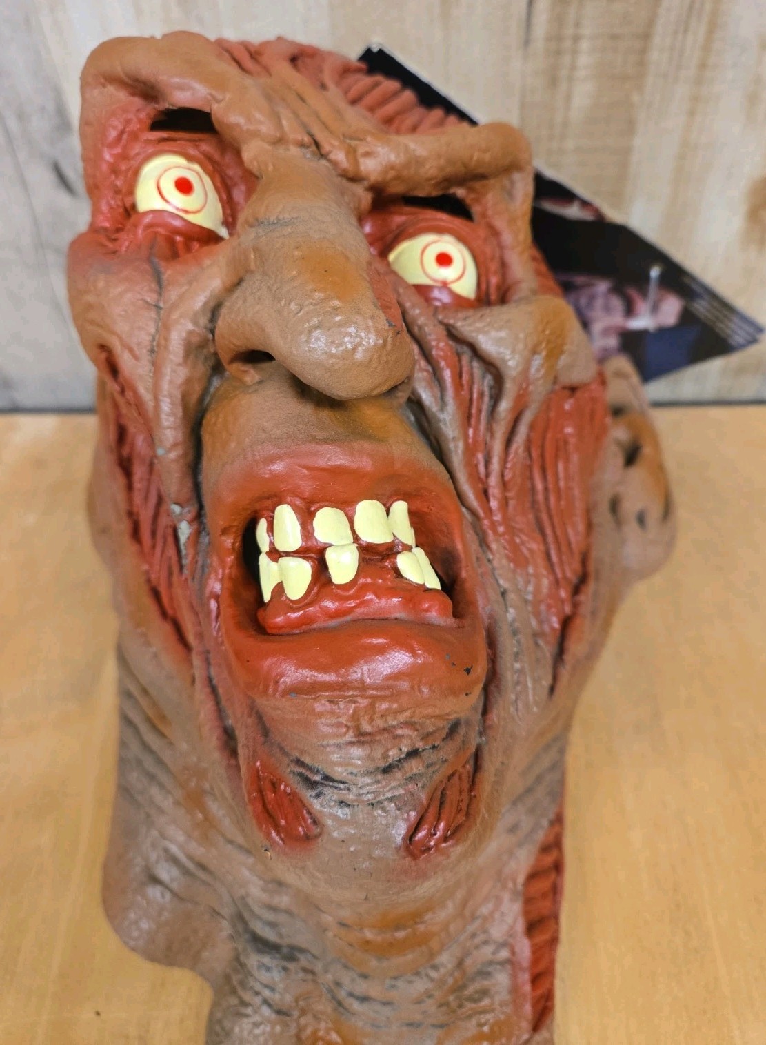 Vtg 90\'s Brand New With Tags Freddy Krueger Halloween Mask 1997 RARE BETTA OLD Vtg 90\'s Brand New With Tags Freddy Krueger Halloween Mask 1997 RARE BETTA OLD