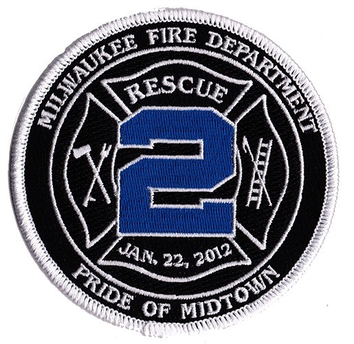 Milwaukee Recue 2 Pride of Midtown Fire Patch NEW
