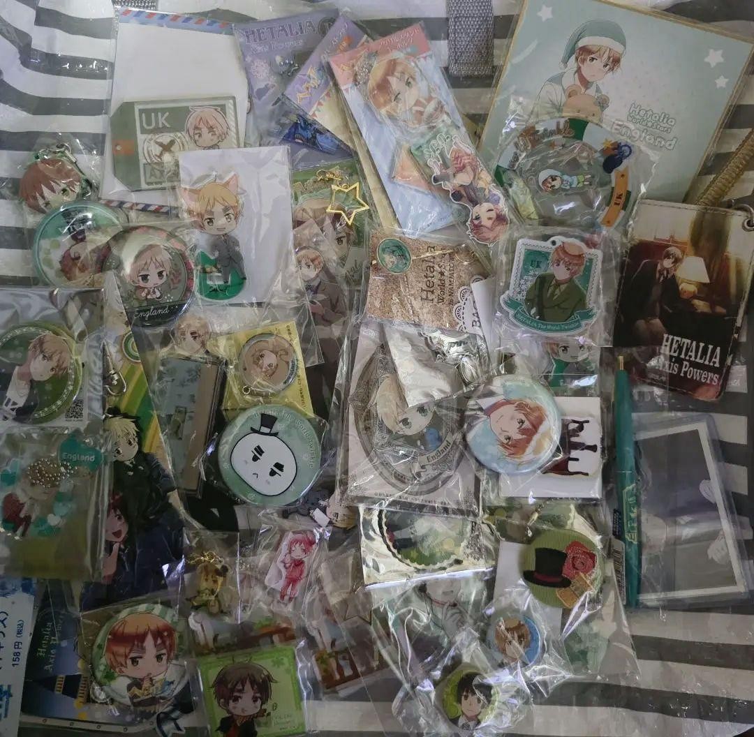 Hetalia England Character Goods Lot Collection Set