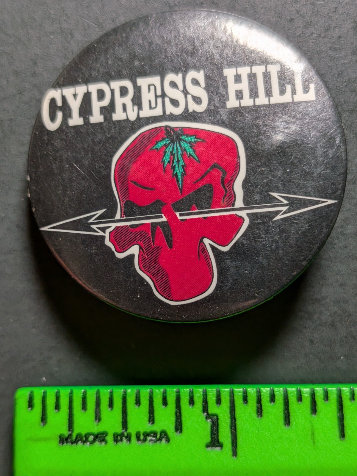 Vintage 1992 Cypress Hill Rap Hip-Hop Pinback Pin
