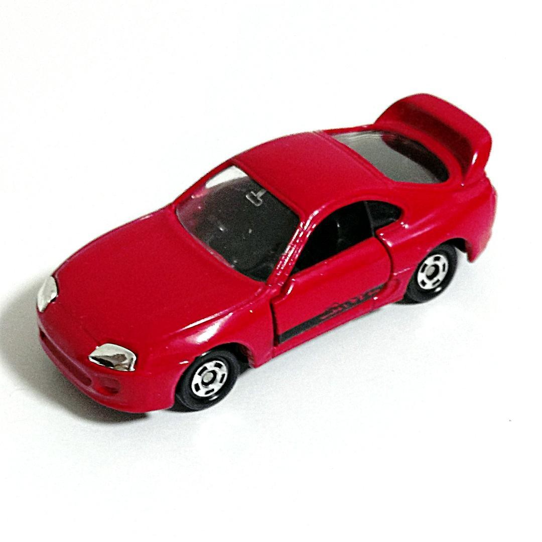 Tomica No.33 Toyota Supra Red Deluxe Car Carrier Set Specification