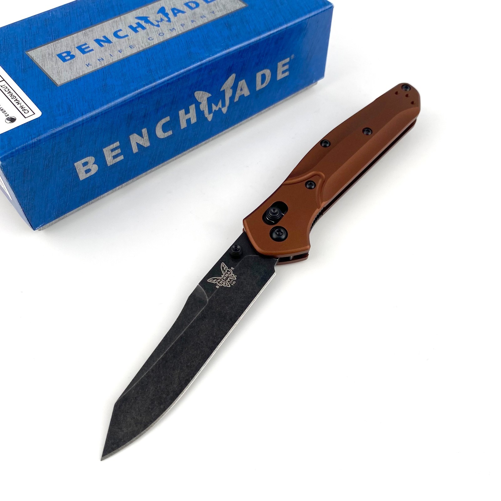 Benchmade 940BK-03 Osborne Burnt Copper Aluminum MagnaCut Blade Folding Knife