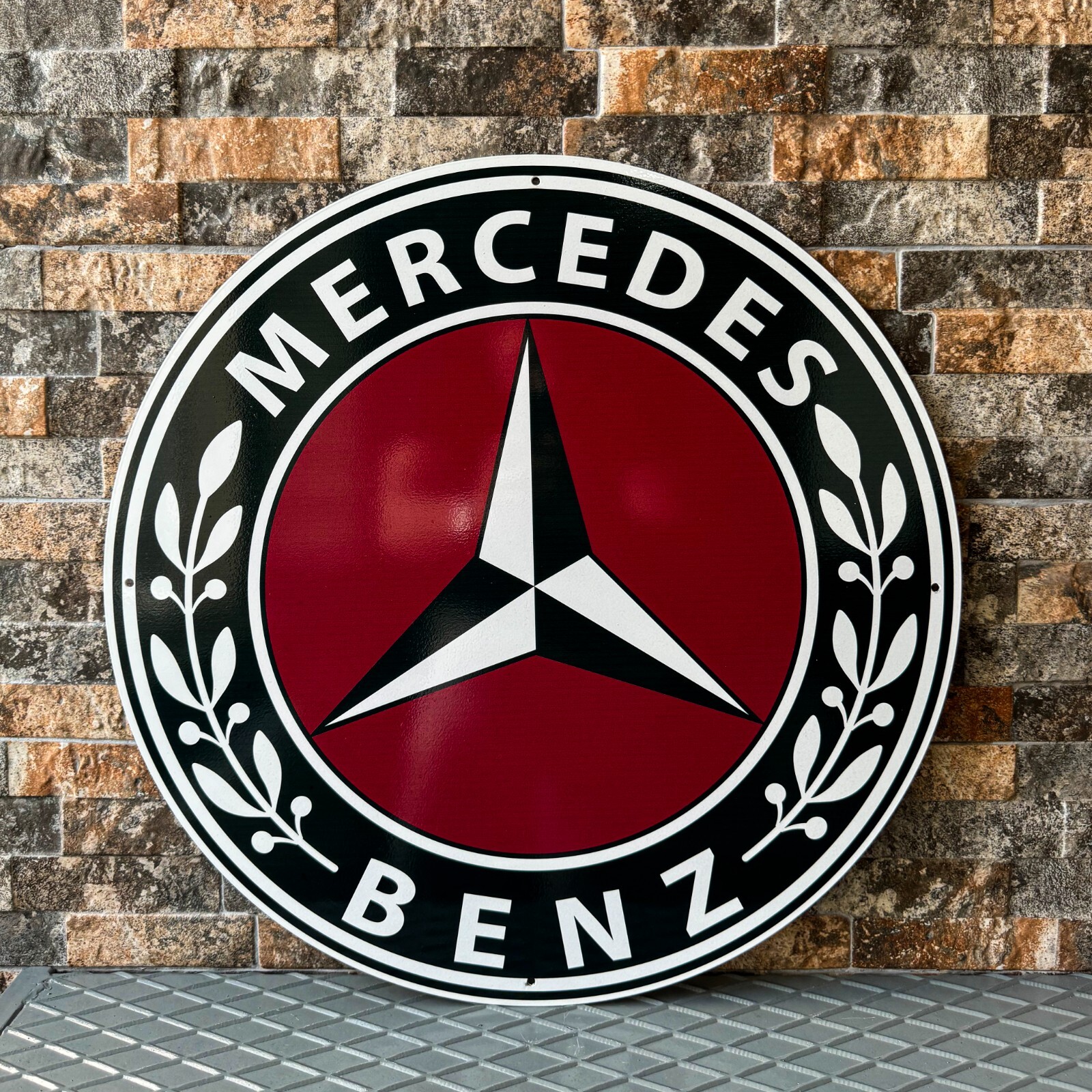 MERCEDES BENZ  Sign - High Quality - RARE   - Service Dealer -  19.7