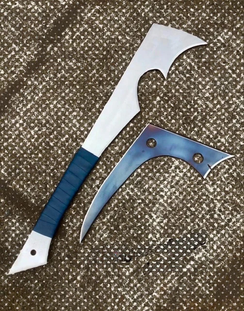 Avatar The Last Airbender Sokka Space Sword & Boomerang Steel Replica Set