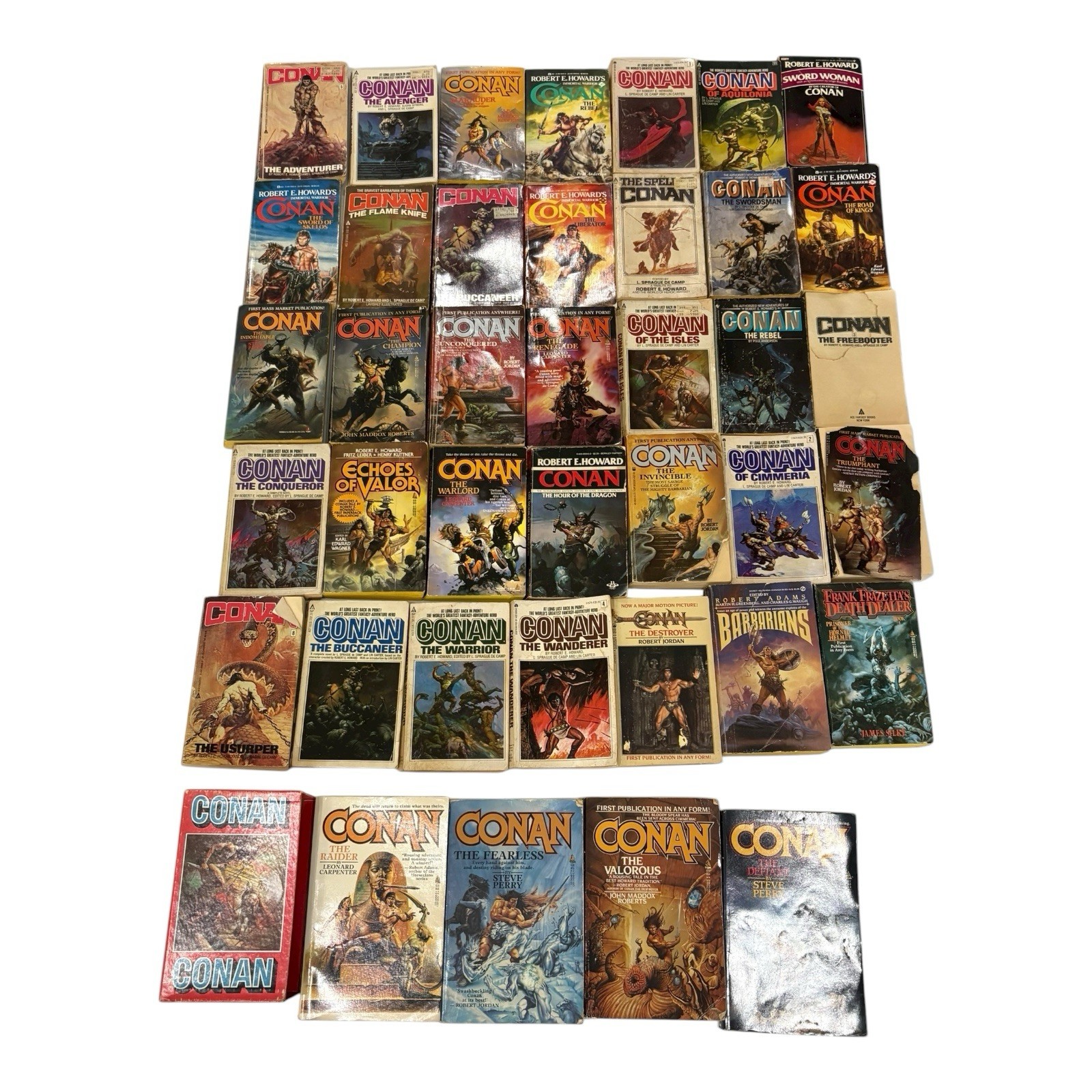 Vintage Lot x39 Conan Book Lot Barbarian Dark Horse LOOK