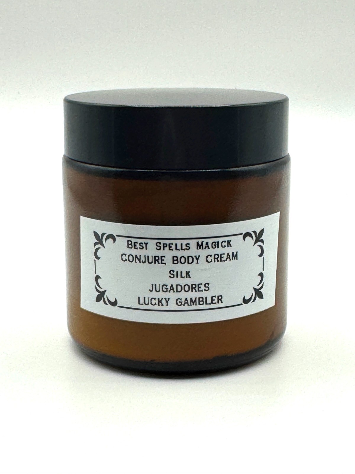 LUCKY GAMBLER All-Natural Spiritual SILK Body Cream /Handmade/2.0 fl.oz.