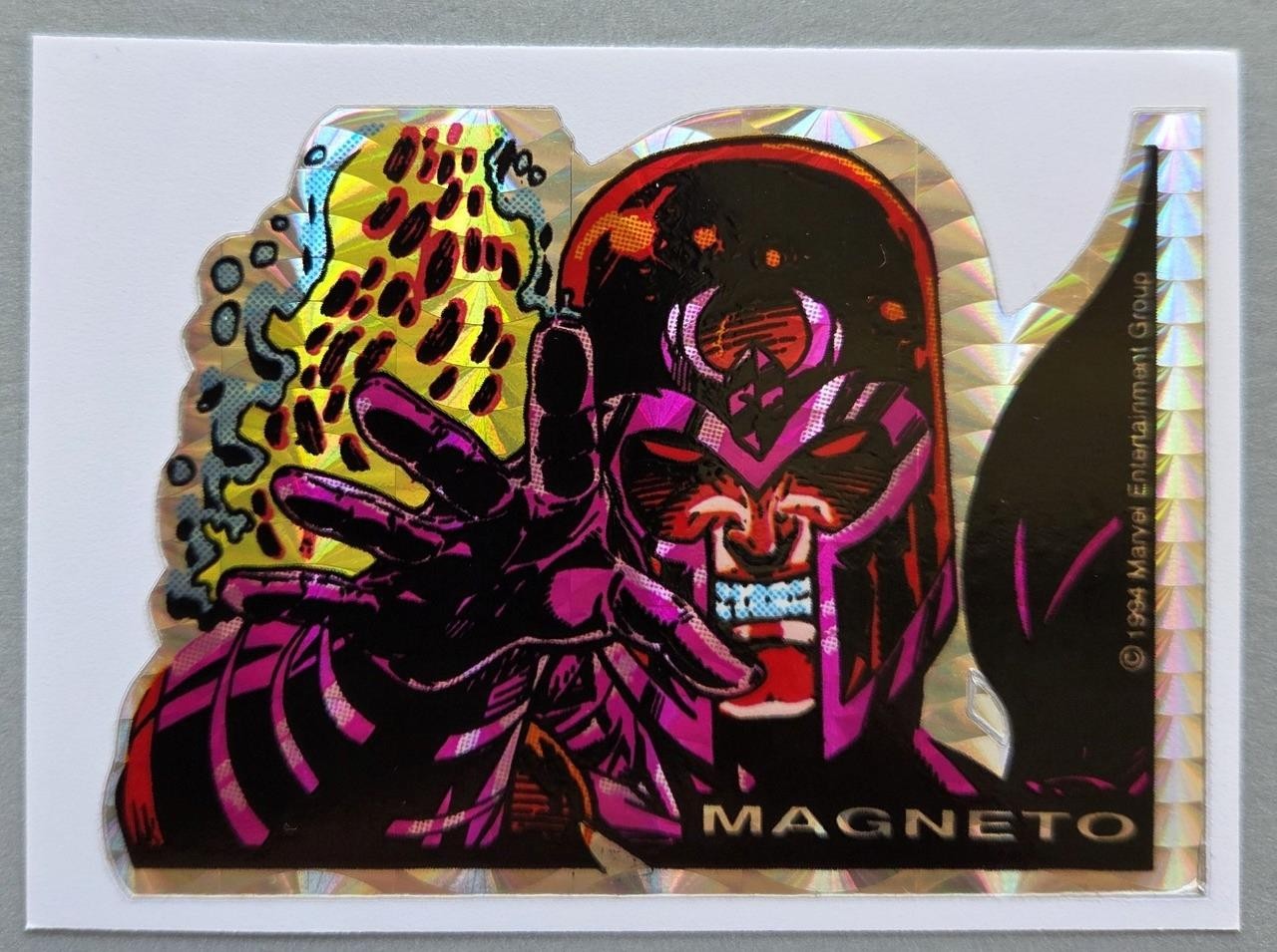 1 Rare VTG Prism Die Cut 1994 Marvel Ent Group \