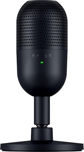 Razer Seiren V3 Mini Condenser Microphone - Ultra-Compact Design, Tap-Activated_