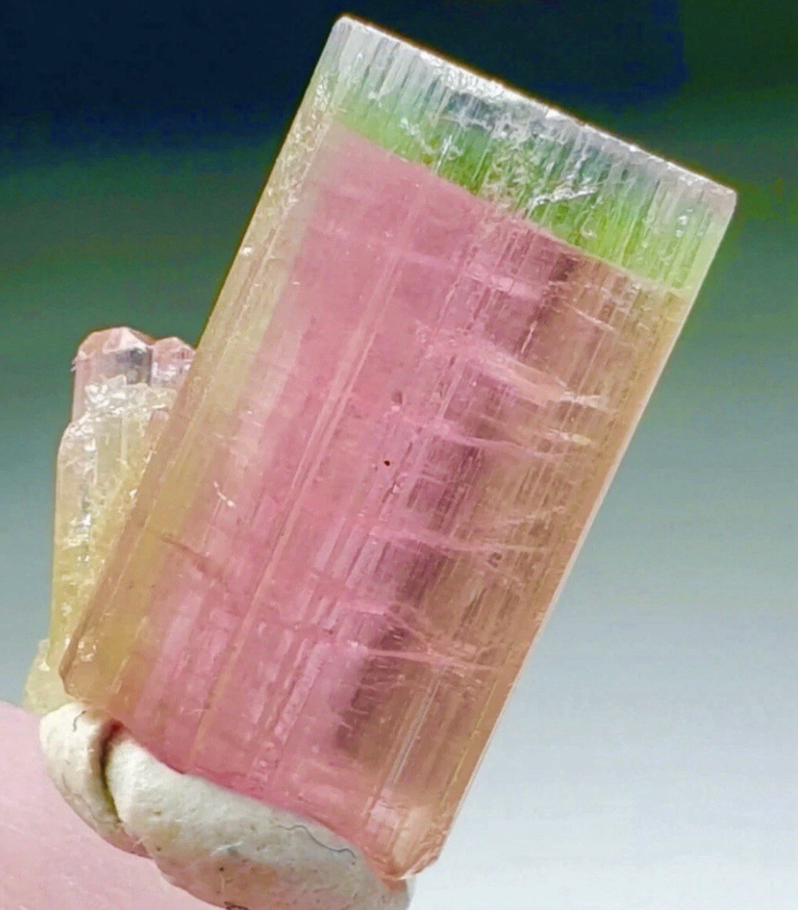 Rare Orangish Tourmaline Crystal Natural Raw Rough Specimen Cluster Untreated